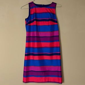 Talbots Size 4P Sheath Stripe Dress
